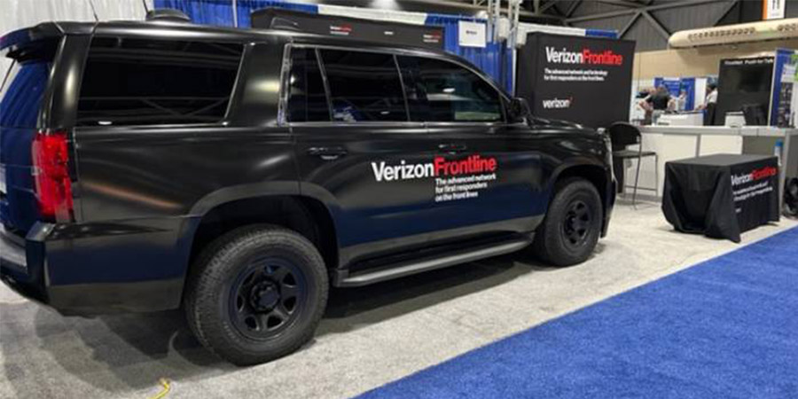 Verizon Frontline car