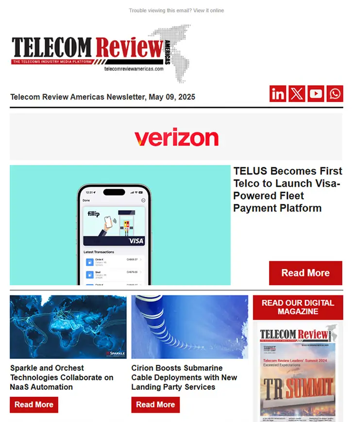Telecom Review Europe Newsletter